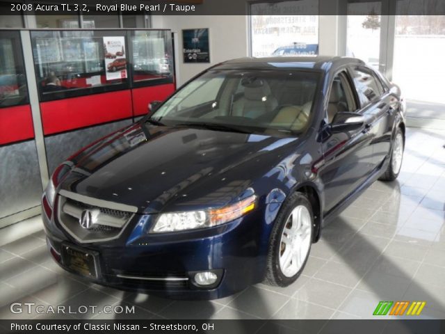 2008 Acura TL 3.2 in Royal Blue Pearl