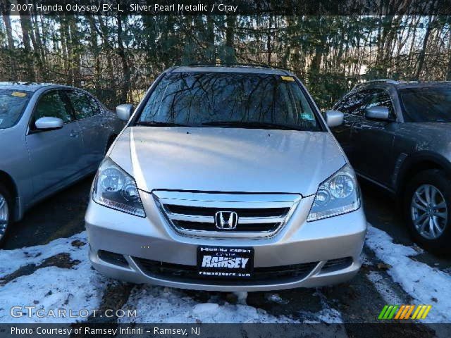 2007 Honda Odyssey EX-L in Silver Pearl Metallic