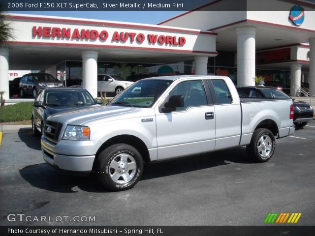 2006 Ford F150 XLT SuperCab in Silver Metallic