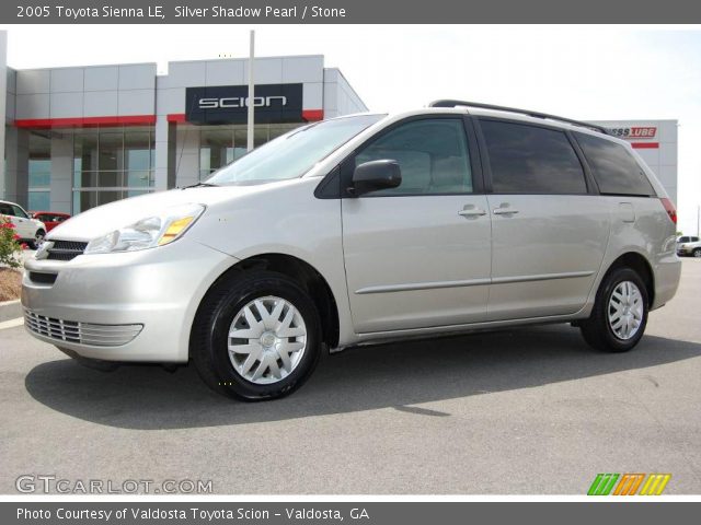 2005 Toyota Sienna LE in Silver Shadow Pearl