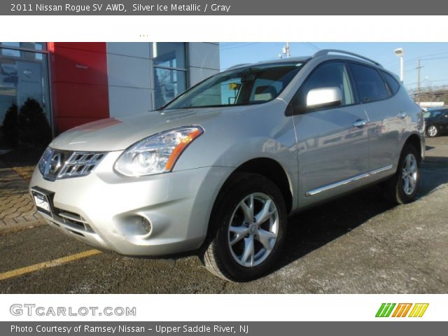2011 Nissan Rogue SV AWD in Silver Ice Metallic