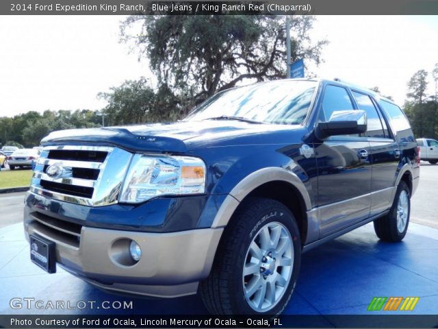 2014 Ford Expedition King Ranch in Blue Jeans