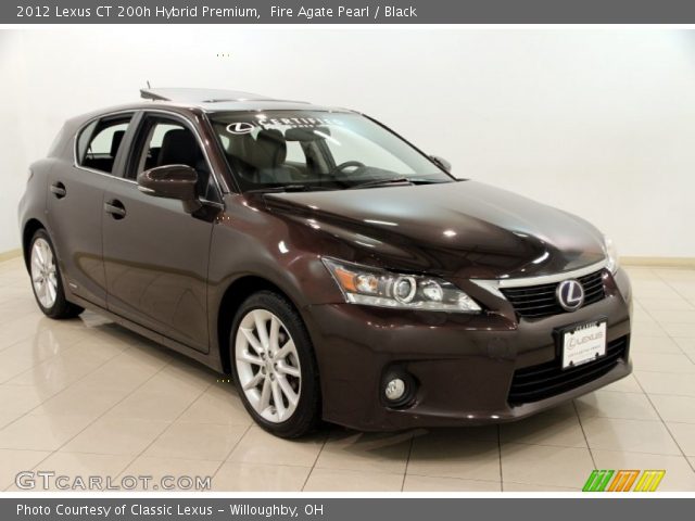 2012 Lexus CT 200h Hybrid Premium in Fire Agate Pearl