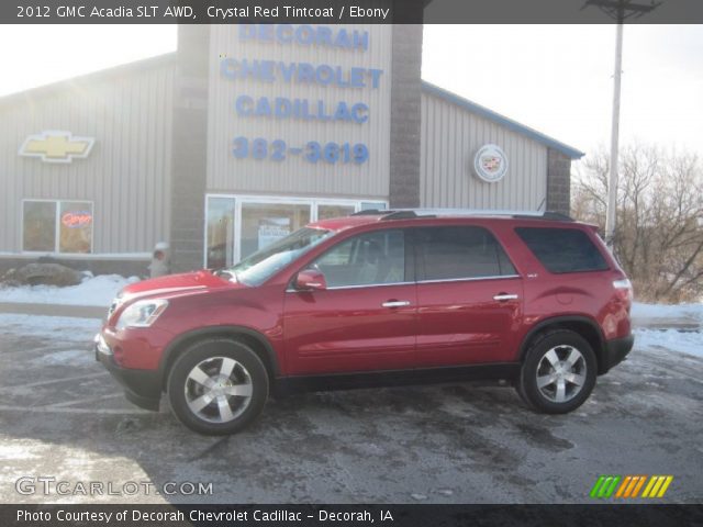 2012 GMC Acadia SLT AWD in Crystal Red Tintcoat