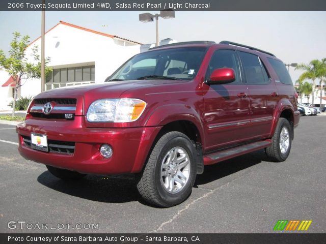 2006 Toyota Sequoia Limited 4WD in Salsa Red Pearl