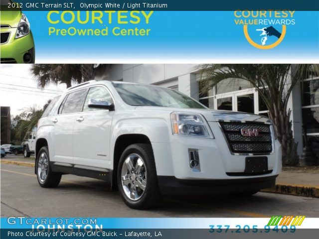 2012 GMC Terrain SLT in Olympic White