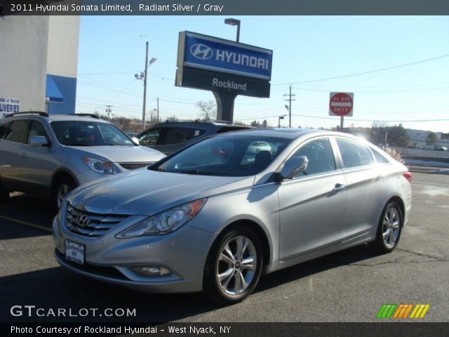 2011 Hyundai Sonata Limited in Radiant Silver