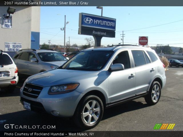2007 Hyundai Santa Fe Limited in Silver Blue