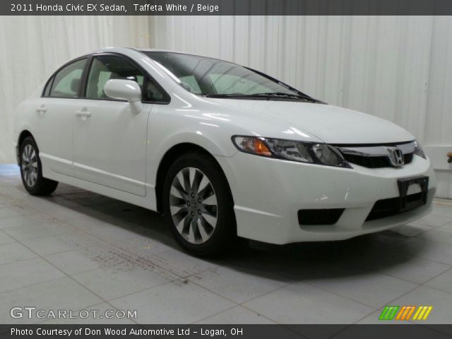 2011 Honda Civic EX Sedan in Taffeta White