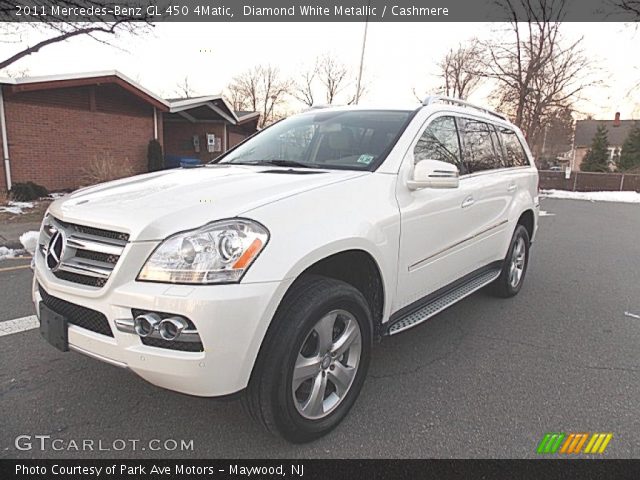 2011 Mercedes-Benz GL 450 4Matic in Diamond White Metallic