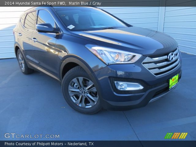 2014 Hyundai Santa Fe Sport FWD in Marlin Blue