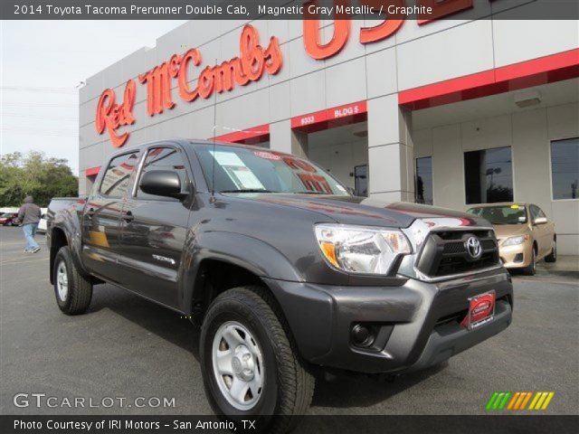 2014 Toyota Tacoma Prerunner Double Cab in Magnetic Gray Metallic