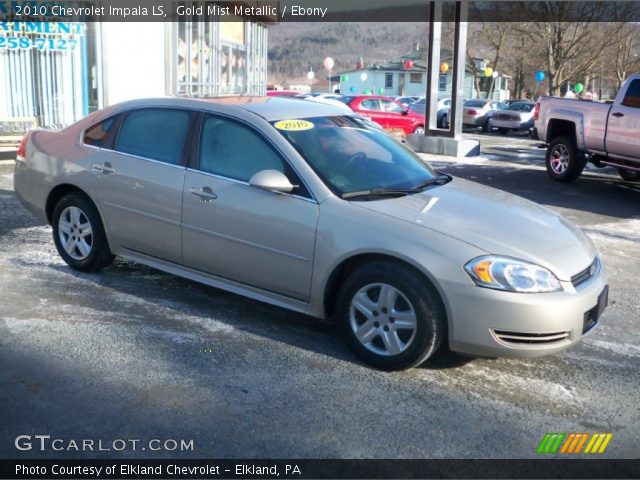 2010 Chevrolet Impala LS in Gold Mist Metallic