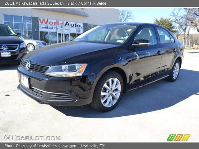 2011 Volkswagen Jetta SE Sedan in Black