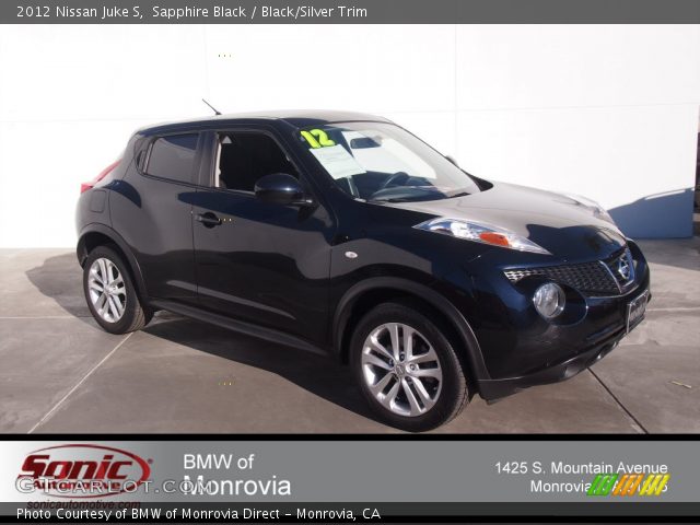 2012 Nissan Juke S in Sapphire Black