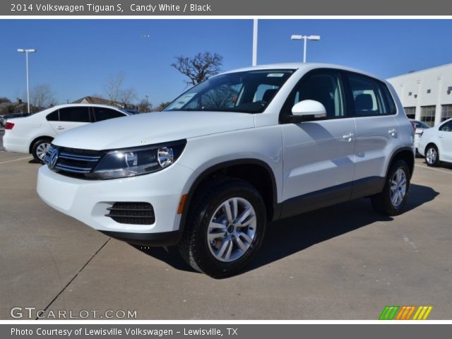 2014 Volkswagen Tiguan S in Candy White