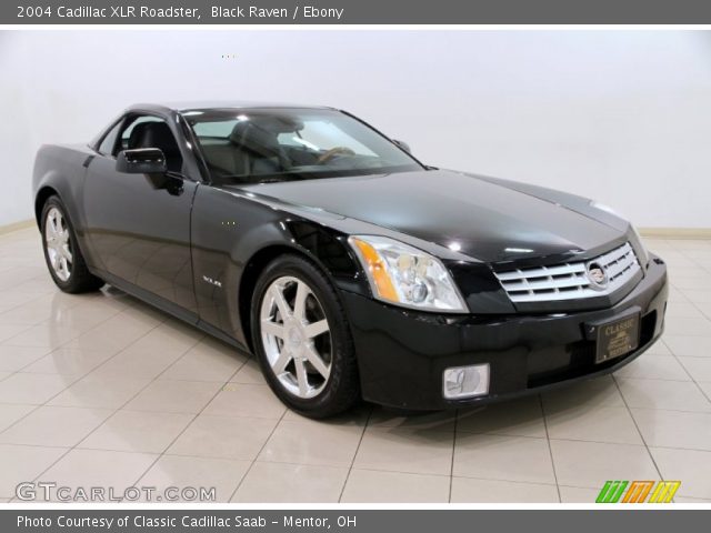 2004 Cadillac XLR Roadster in Black Raven