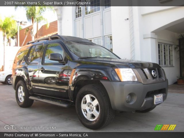 2007 Nissan Xterra S in Super Black