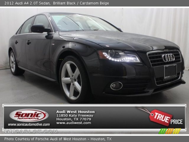 2012 Audi A4 2.0T Sedan in Brilliant Black