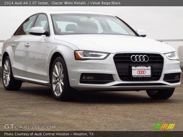 2014 Audi A4 2.0T Sedan in Glacier White Metallic