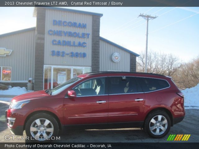2013 Chevrolet Traverse LTZ AWD in Crystal Red Tintcoat