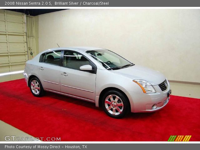 2008 Nissan Sentra 2.0 S in Brilliant Silver