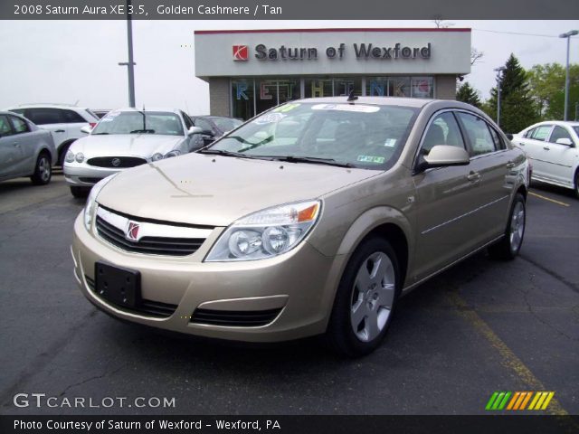 2008 Saturn Aura XE 3.5 in Golden Cashmere