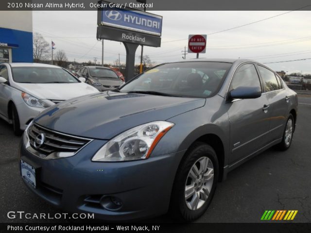 2010 Nissan Altima Hybrid in Ocean Gray