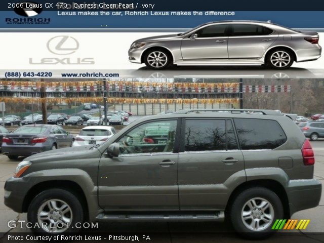 2006 Lexus GX 470 in Cypress Green Pearl