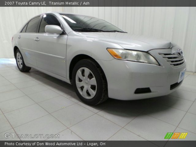 2007 Toyota Camry LE in Titanium Metallic