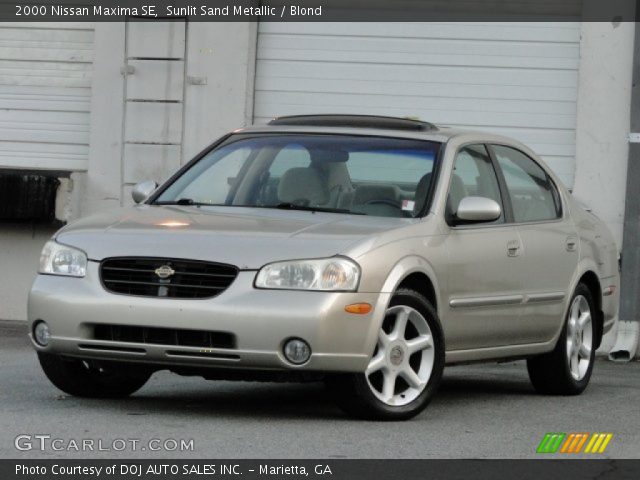 2000 Nissan Maxima SE in Sunlit Sand Metallic