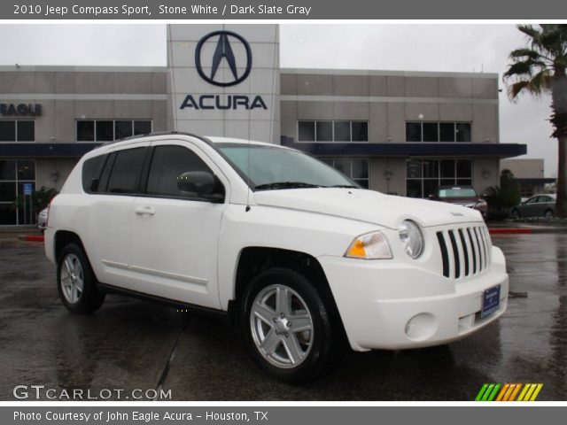 2010 Jeep Compass Sport in Stone White