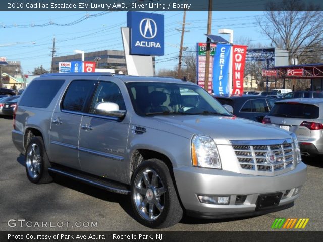 2010 Cadillac Escalade ESV Luxury AWD in Silver Lining