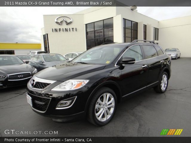 2011 Mazda CX-9 Grand Touring AWD in Brilliant Black