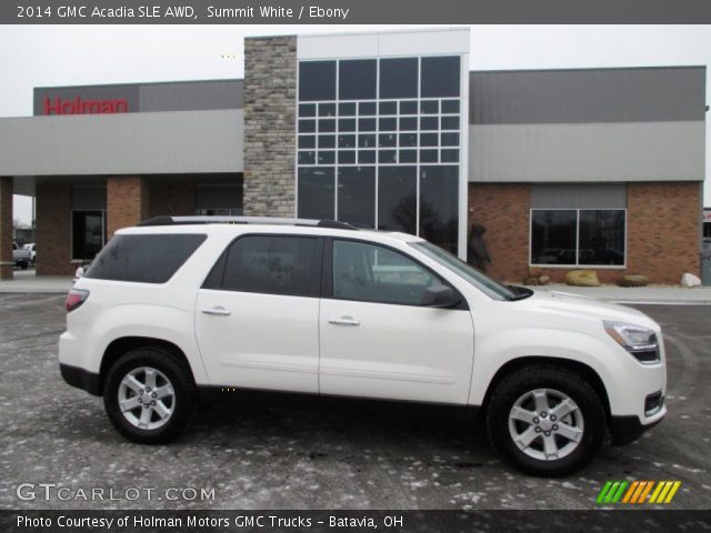 2014 GMC Acadia SLE AWD in Summit White