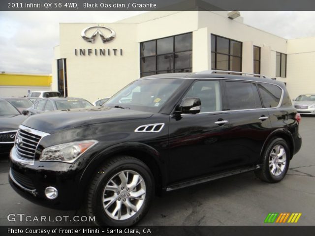 2011 Infiniti QX 56 4WD in Black Obsidian