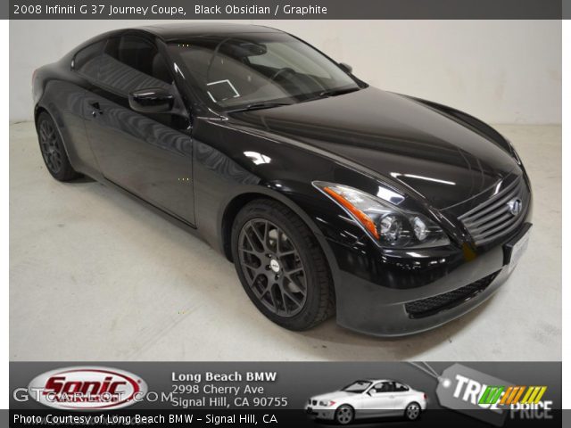 2008 Infiniti G 37 Journey Coupe in Black Obsidian