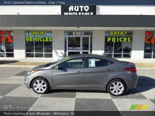 2013 Hyundai Elantra Limited in Gray
