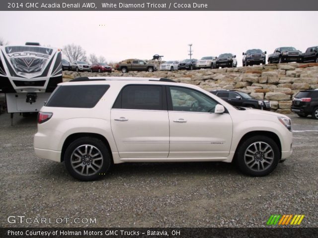 2014 GMC Acadia Denali AWD in White Diamond Tricoat