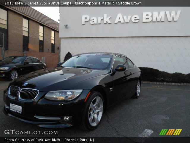 2013 BMW 3 Series 335i xDrive Coupe in Black Sapphire Metallic