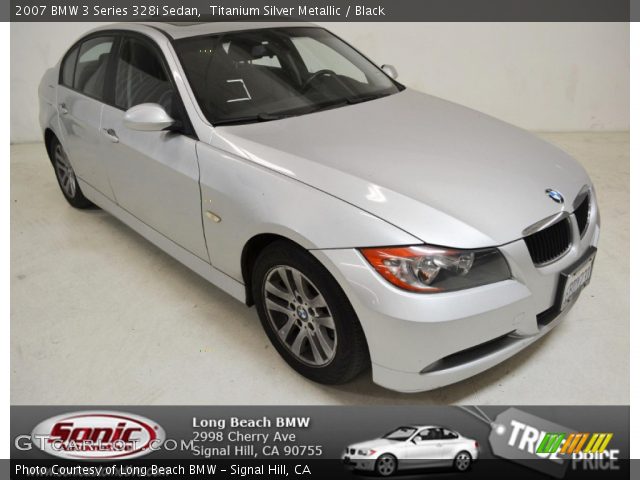 2007 BMW 3 Series 328i Sedan in Titanium Silver Metallic