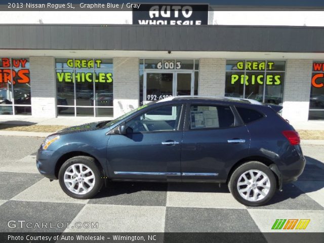 2013 Nissan Rogue SL in Graphite Blue