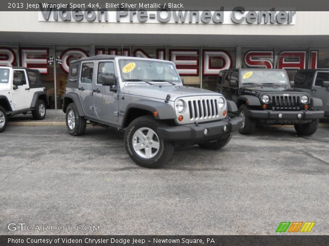 2013 Jeep Wrangler Sport 4x4 in Billet Silver Metallic