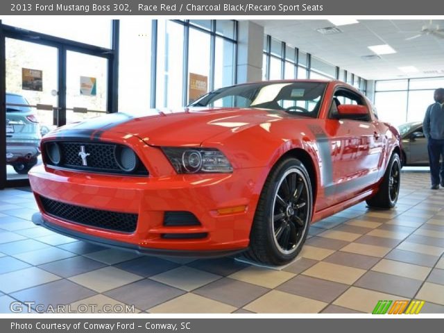 2013 Ford Mustang Boss 302 in Race Red