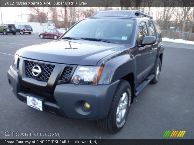 2012 Nissan Xterra S 4x4 in Super Black