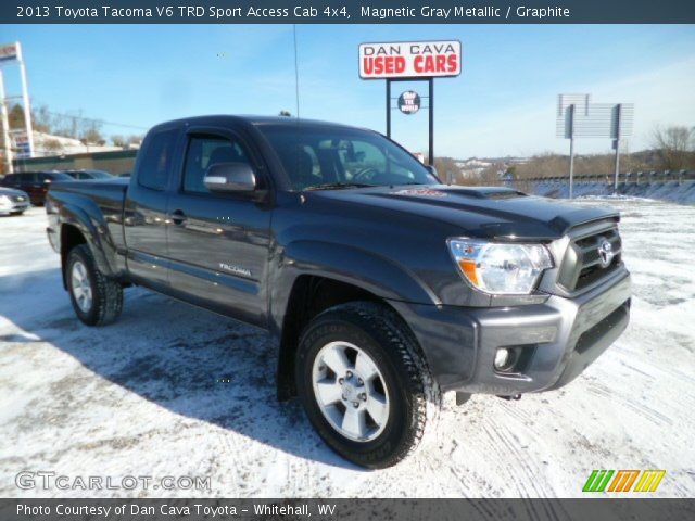 2013 Toyota Tacoma V6 TRD Sport Access Cab 4x4 in Magnetic Gray Metallic