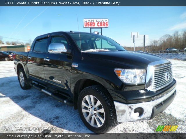 2011 Toyota Tundra Platinum CrewMax 4x4 in Black