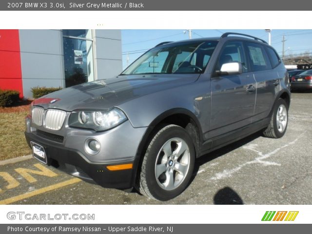 2007 BMW X3 3.0si in Silver Grey Metallic