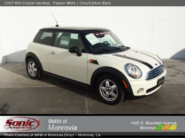 2007 Mini Cooper Hardtop in Pepper White