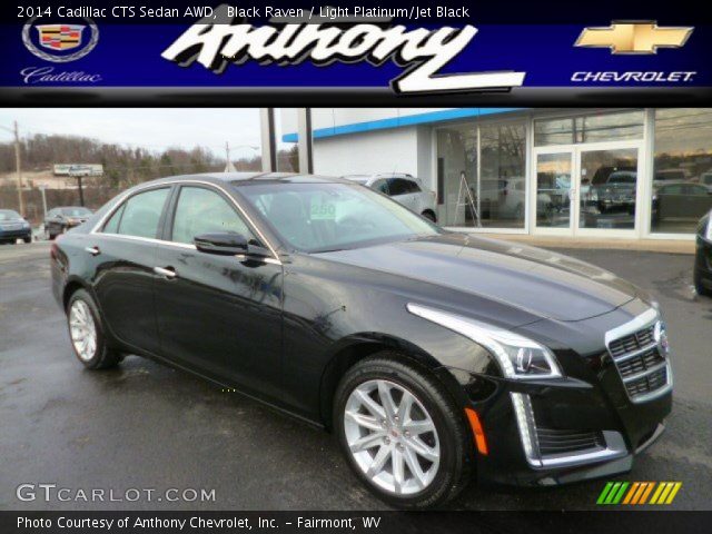 2014 Cadillac CTS Sedan AWD in Black Raven